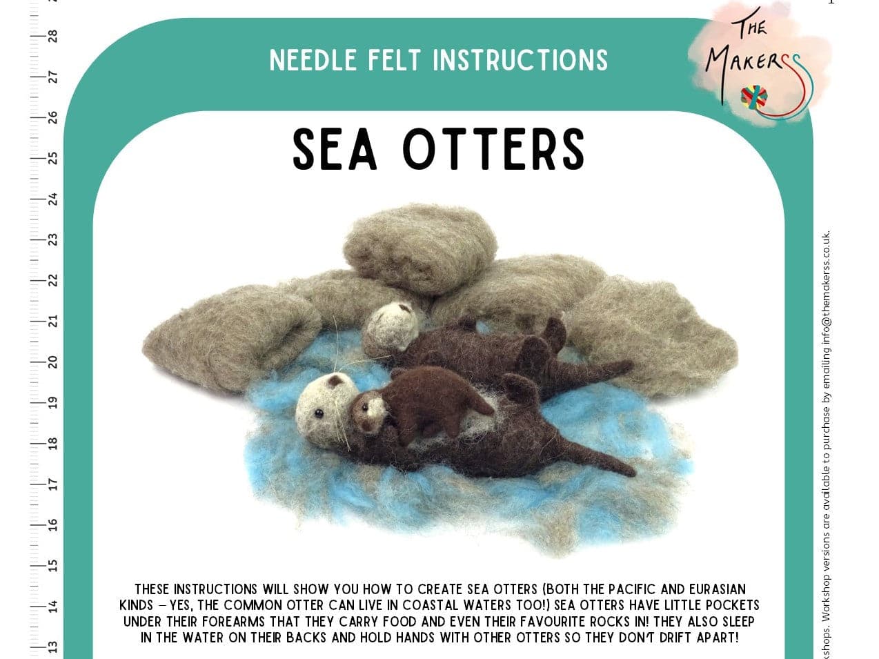 Sea Otter Instructions PDF - The Makerss