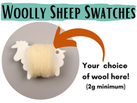Manx Loaghtan - natural wool tops - The Makerss