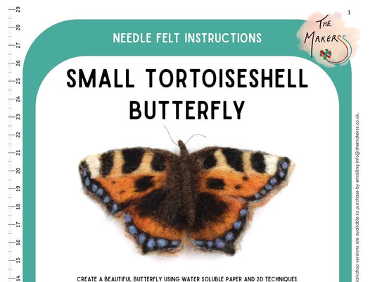 Small Tortoiseshell Butterfly Instructions - PDF - The Makerss