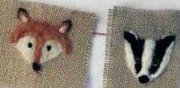 Hessian - Various Sizes for needle felt pictures, motifs, bunting - The Makerss