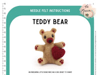 Teddy Bear Instructions PDF - The Makerss