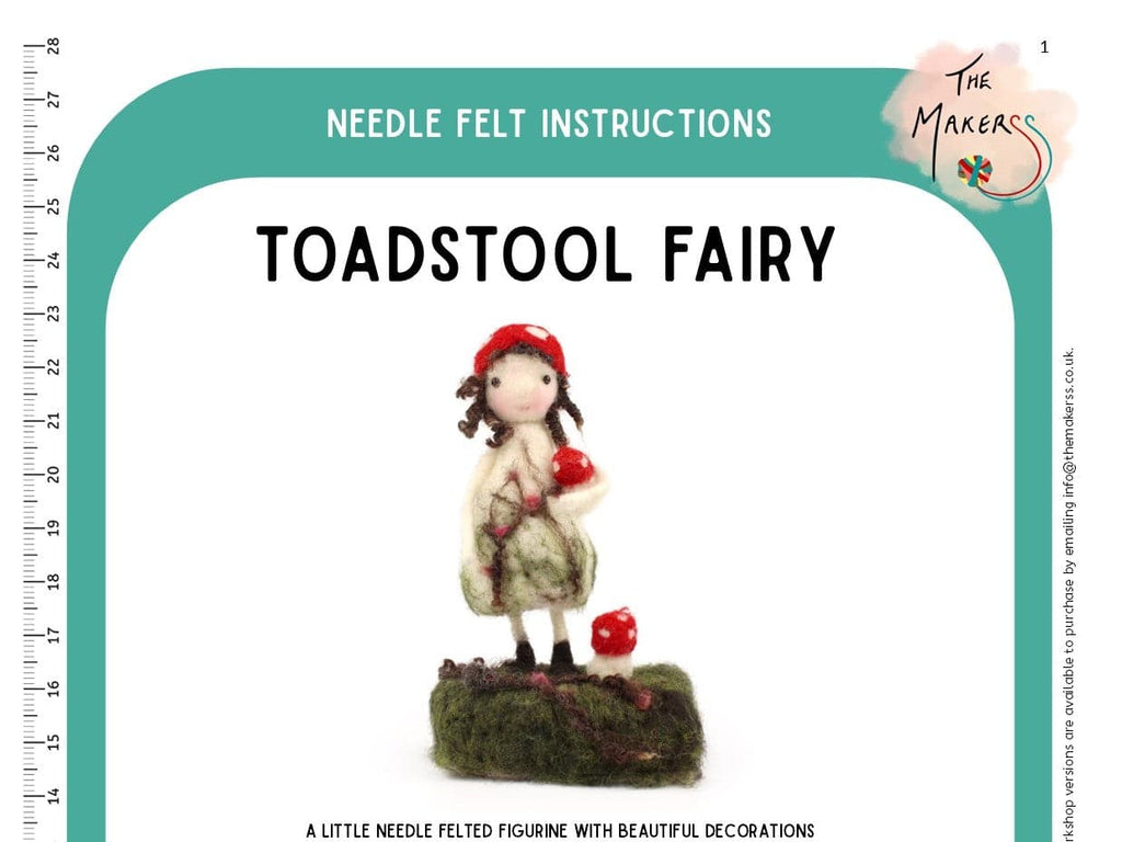 Toadstool Fairy Instructions PDF - The Makerss