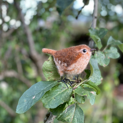 Wren Small Needle Felt Kit - The Makerss