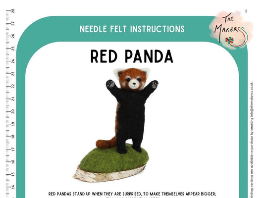 Red Panda Instructions PDF - The Makerss