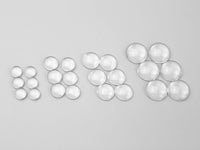 Blank Glass Cabochon Eyes - various pack sizes - The Makerss