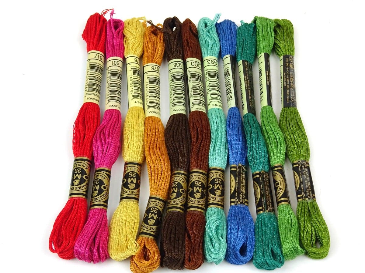 DMC Cotton Embroidery Thread - perfect for doll making - The Makerss